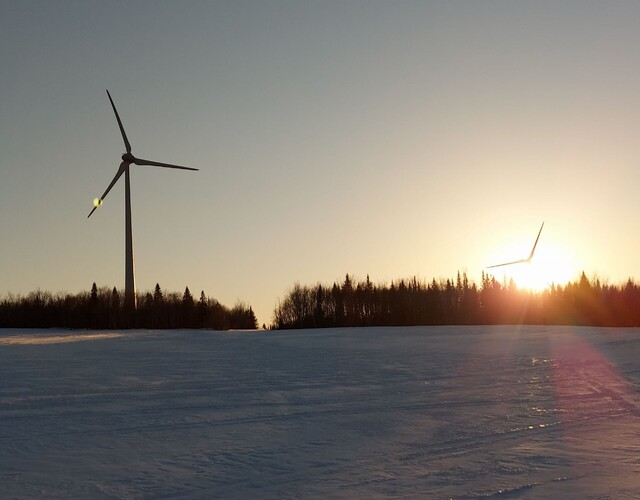 Titre : Avancement du projet éolien Arthabaska